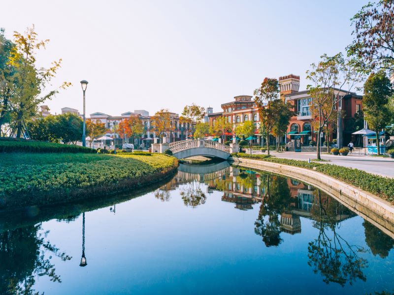 SKEMA苏州同学参观比斯特苏州购物村（奕欧来）